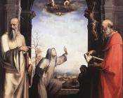 多梅尼科贝卡夫米 - Stigmatization of St Catherine of Siena